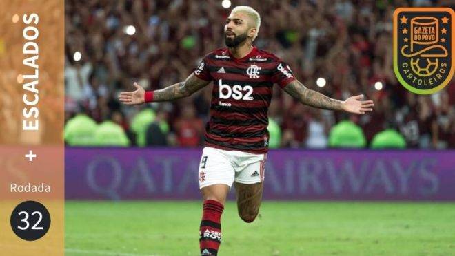 Os mais escalados da 32ª rodada do Cartola FC 2019