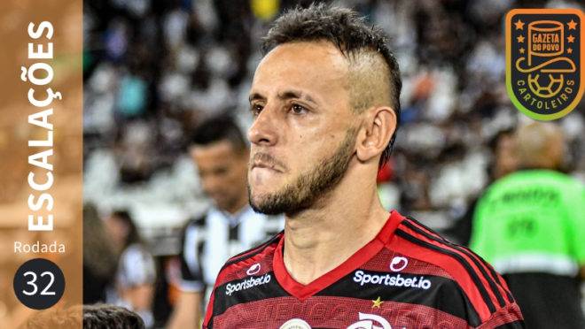 Prováveis escalações da 32.ª rodada do Cartola FC 2019.