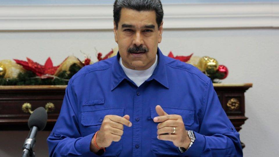 A perpétua inocência da esquerda: sobre a última trapalhada do Guga Chacra O ditador da Venezuela, Nicolás Maduro, no Palácio de Miraflores, Caracas, 8 de novembro de 2019