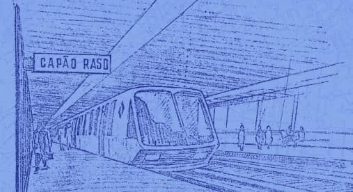 Estudo preliminar do Ippuc projetou modelos de estação de metrô em Curitiba. Estudo preliminar do Ippuc projetou modelos de estação de metrô em Curitiba.