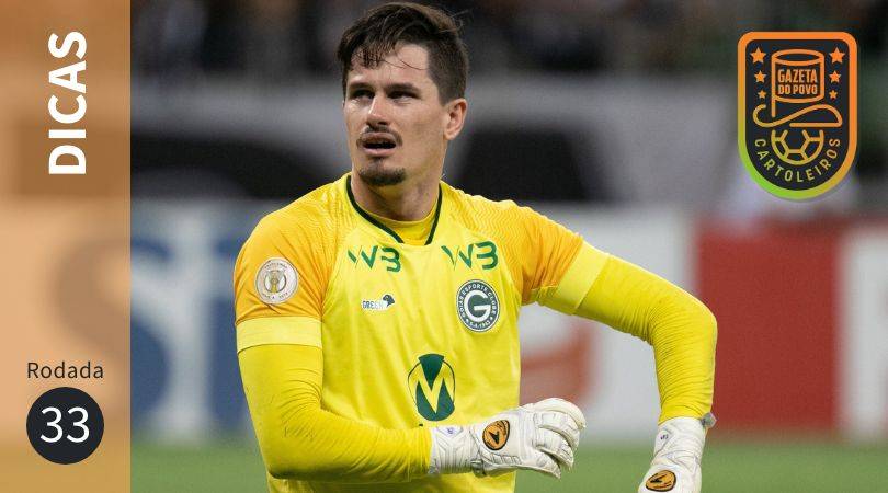 Tadeu, do Goiás, é uma das melhores opções de escalação na 33ª rodada do Cartola FC 2019.