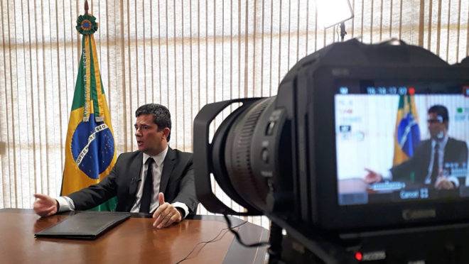 Ministro Sergio Moro concedeu entrevista exclusiva à Gazeta do Povo.
