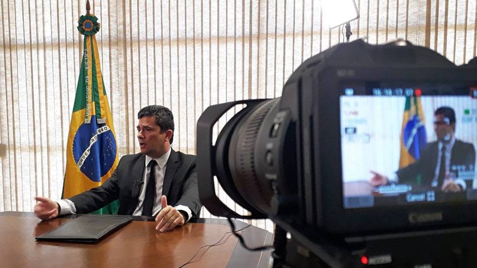 Ministro Sergio Moro concedeu entrevista exclusiva à Gazeta do Povo.
