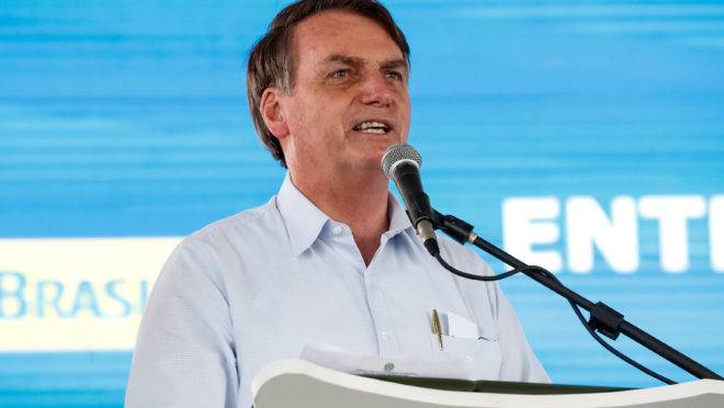 O presidente Jair Bolsonaro.
