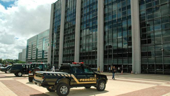 Edifício da Polícia Federal em Brasília.