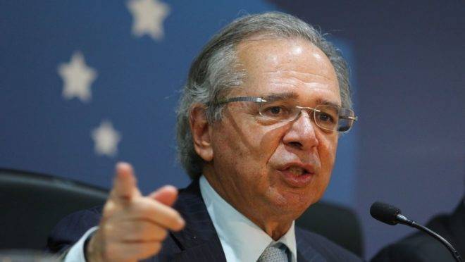 O ministro da Economia, Paulo Guedes.