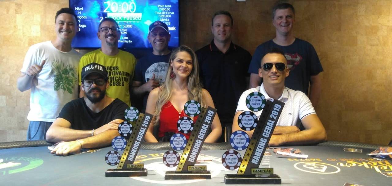 Mesa final do ranking do Circuito Resenha do Poker 2019 Mesa final do ranking do Circuito Resenha do Poker 2019
