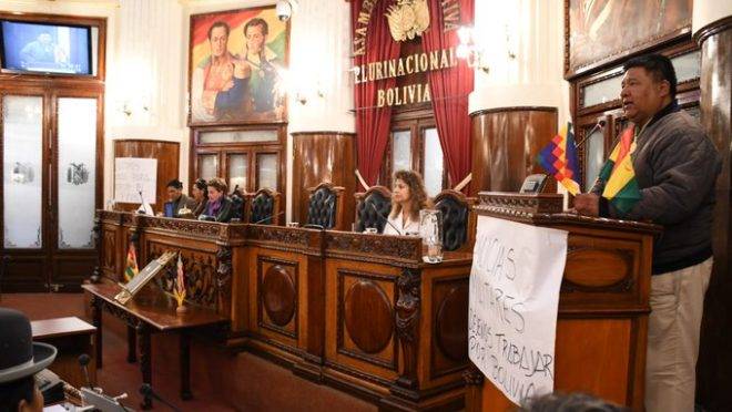 Sergio Choque assumiu presidência da Câmara de Deputados da Bolívia