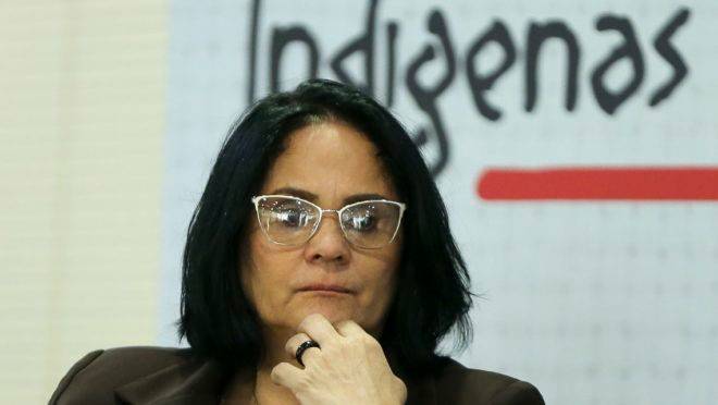 A ministra da Mulher, da Família e dos Direitos Humanos, Damares Alves, que planeja mobilizar o poder público para combater o infanticídio indígena.
