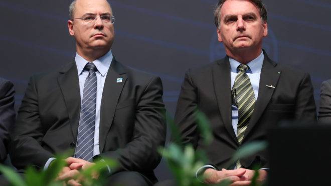 Witzel e Bolsonaro