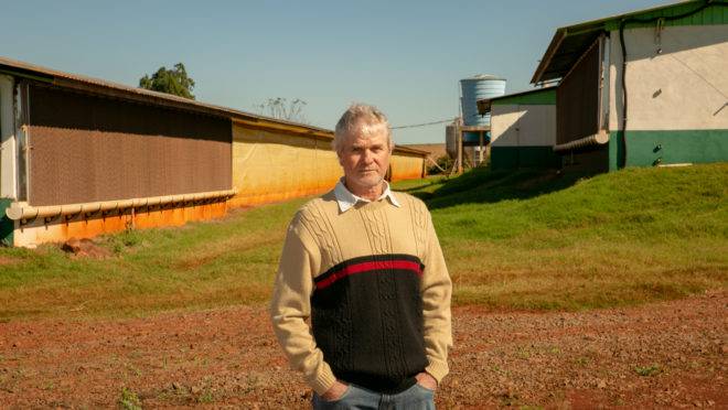 Roque Besen é produtor rural em Santa Helena, no Oeste do Paraná