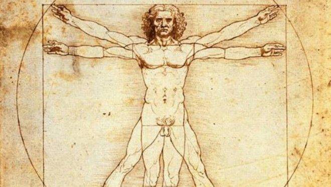 Homem Vitruviano, Leonardo Da Vinci