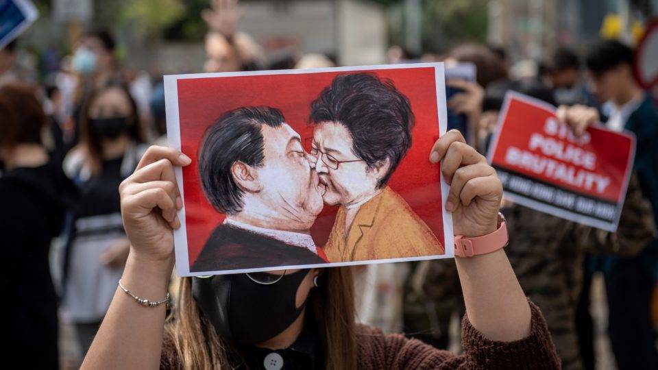 A derrota chinesa em Hong Kong não foi tão grande assim Protesto pró-democracia em Hong Kong