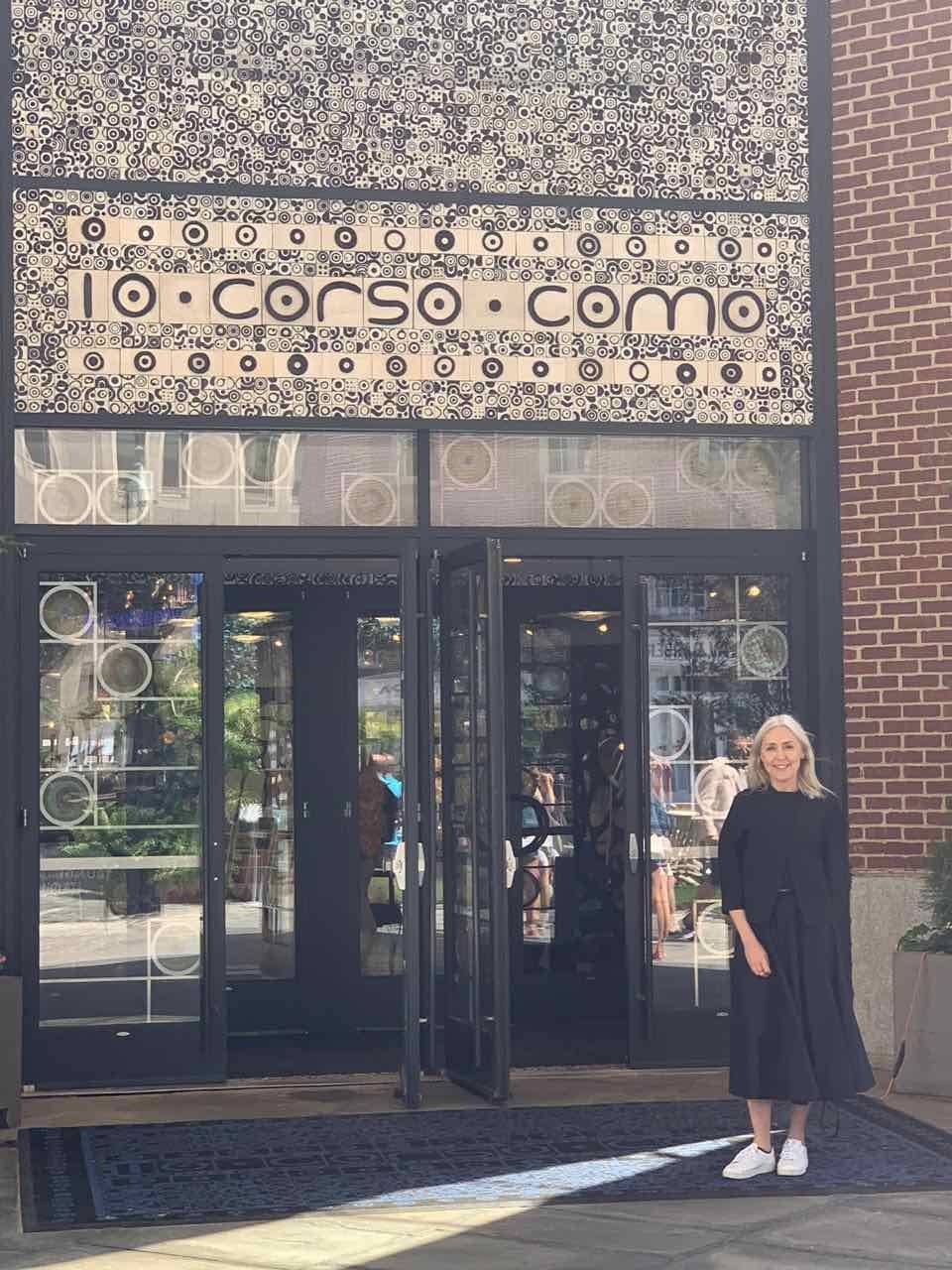 Um pouco da Itália em NYc com a Corso Como e eu que nunca apareço nas fotos Um pouco da Itália em NYc com a Corso Como e eu que nunca apareço nas fotos