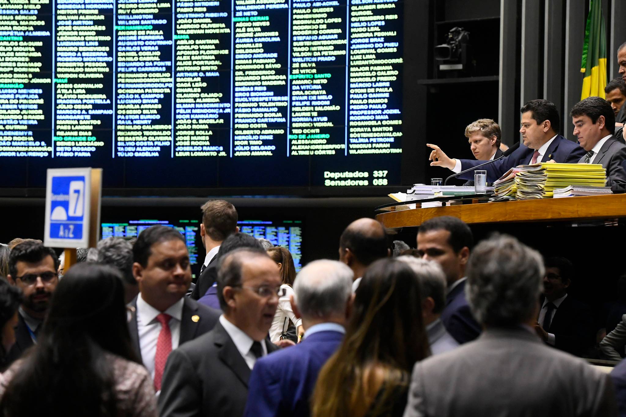 Atendimento psicológico nas escolas: Plenário do Congresso