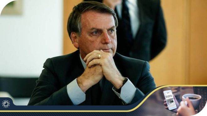 O presidente Jair Bolsonaro.