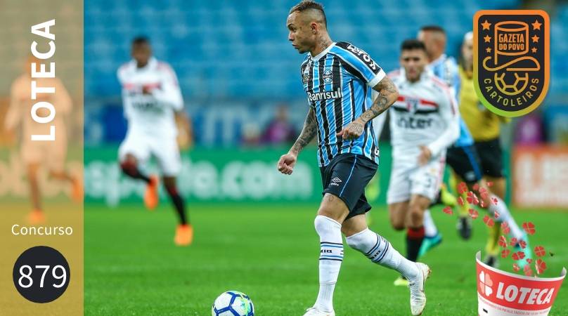 Grêmio x São Paulo está na Loteca 879.