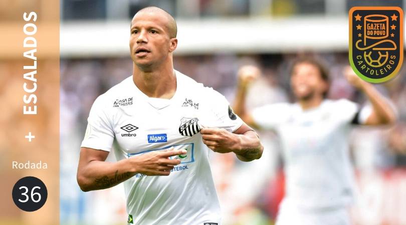 Carlos Sánchez, do Santos, está entre os jogadores mais escalados da 36ª rodada do Cartola FC 2019.