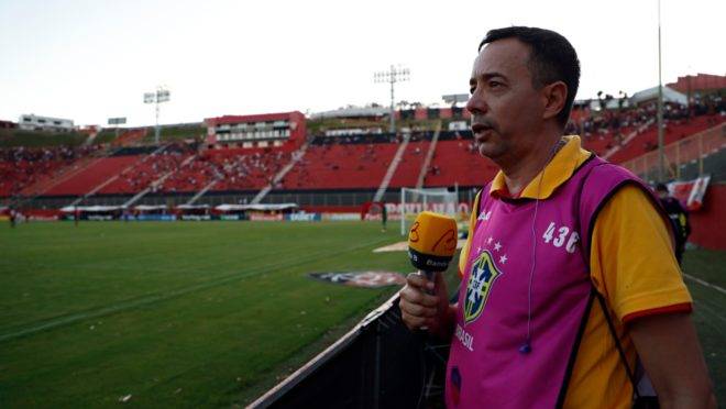 Osmar Antônio, repórter da Banda B, fecha ciclo após acesso do Coritiba.