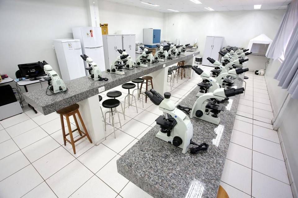 Laboratório da Unioeste em Francisco Beltrão.