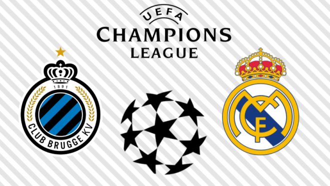 Club Brugge x Real Madrid: veja na TV