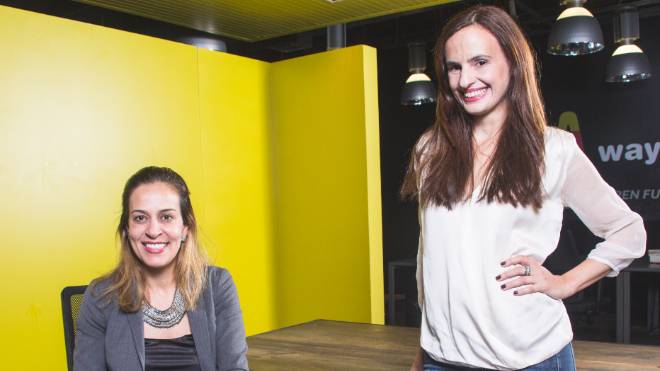As fundadoras da MOL: Camilla Lopes e Melissa Gava.
