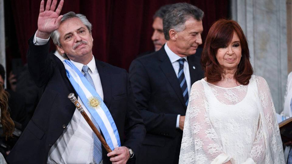 Posse de Alberto Fernández
