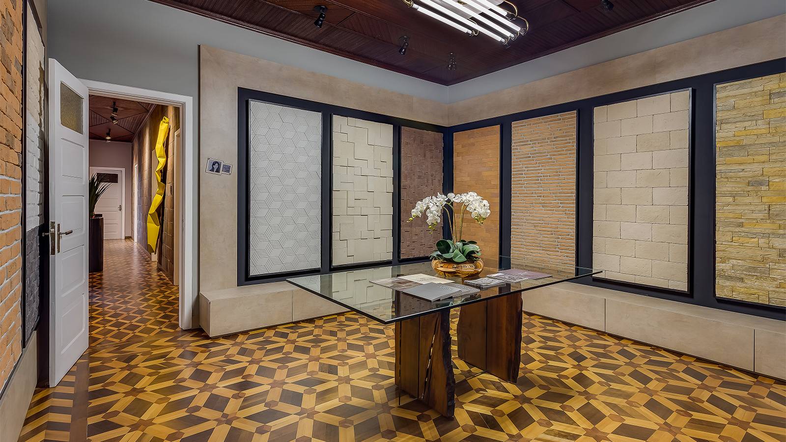 Mostra de revestimentos címenticios da Guaraúna Revestimentos