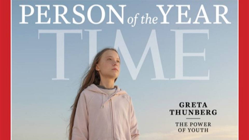 Greta Thunberg é uma fraude. E a culpa nem é dela Greta Thunberg foi escolhida como pessoa do ano pela revista Time