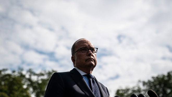 Larry Kudlow, diretor do Conselho Econômico Nacional dos EUA