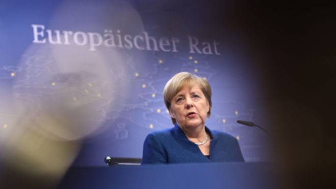 A premiê alemã Angela Merkel.