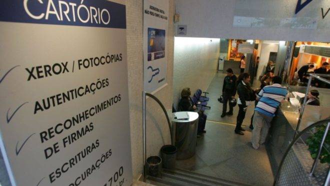 Crimes podem ser identificados no registro de escritura.