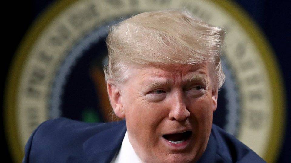 O presidente americano Donald Trump