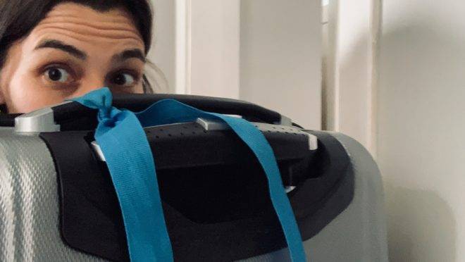 Mala de mão – Imagem: Arquivo Pessoal