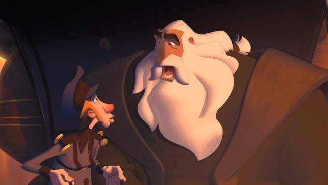 Cena da animação "Klaus", disponível no Netflix.
