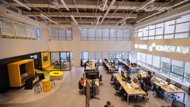 Escritório da Renault dentro do Cubo, o maior hub de inovação da América Latina.