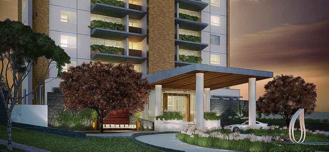 Empreendimento em Pinhais, na Grande Curitiba, terá 12 unidades, sendo duas por andar, com área privativa de 230 m² e área total de 350 m². | Divulgação