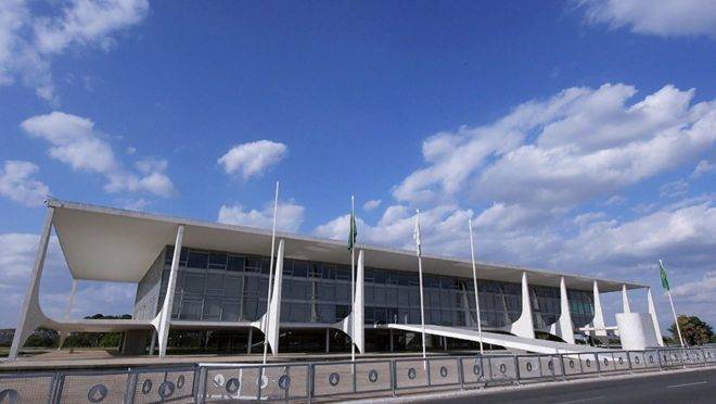 Fachada do Palácio do Planalto