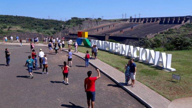 Itaipu teve recorde de visitações em 2019.