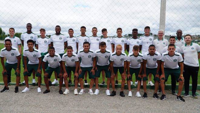 Elenco alviverde que disputa a Copinha.