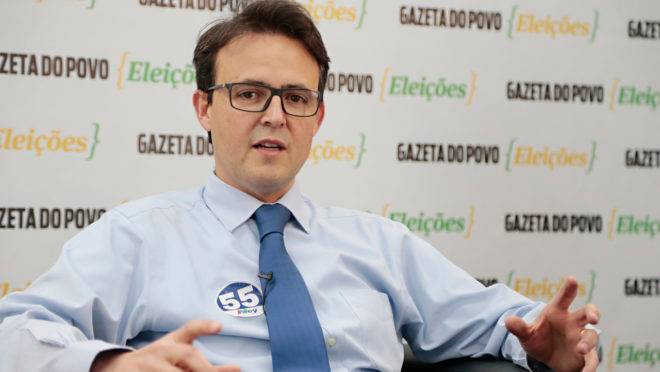 João Guilherme de Moraes foi candidato a vice-prefeito na chapa de Ney Leprevost em 2016