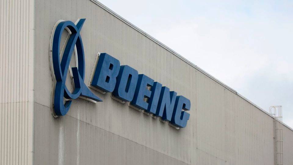 Imagem da fachada da Boeing