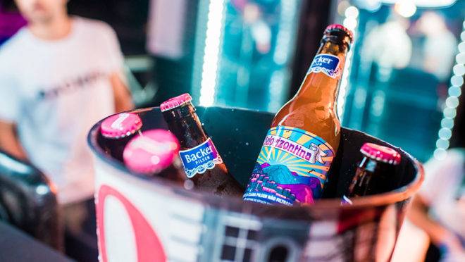 A cerveja Belorizontina, um dos rótulos da Backer.