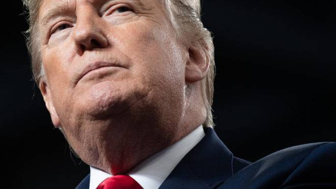 O presidente dos EUA, Donald Trump.