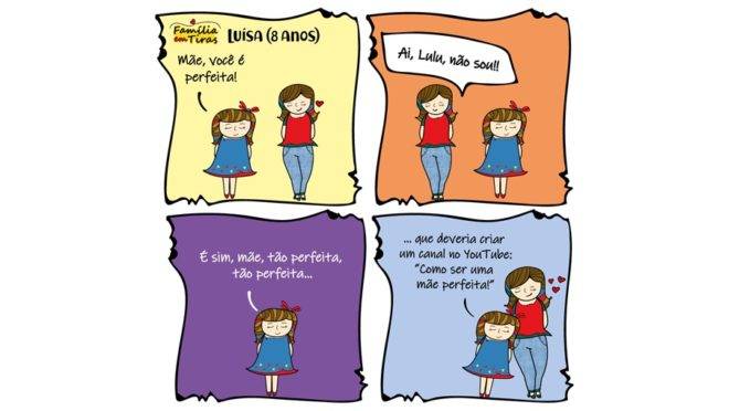 Estreia no Youtube: mãe perfeita!