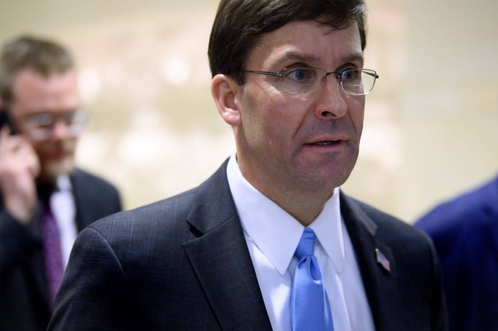 Secretário de Defesa dos EUA, Mark Esper