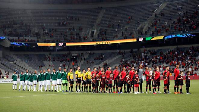 Athletico e Coritiba em duelo pelo Paranaense 2019.