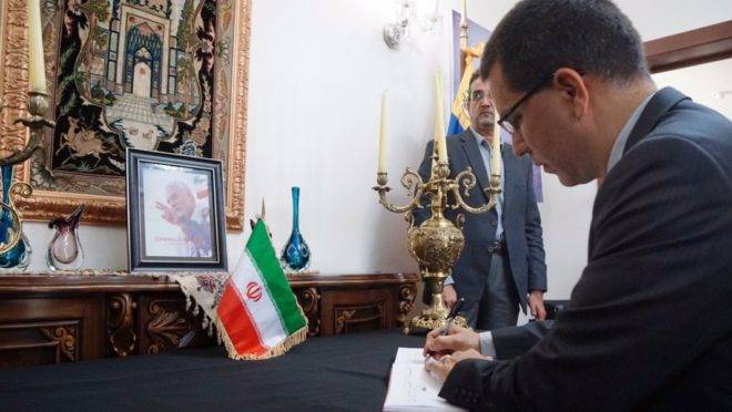 Ministro do Poder Popular para os Negócios Estrangeiros da Venezuela, Jorge Arreaza