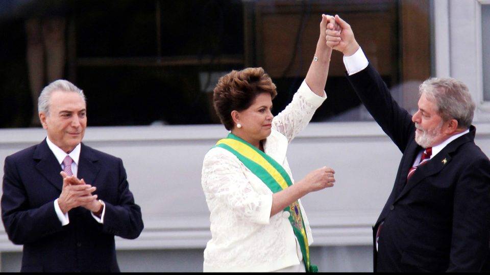 A cerimônia de posse da ex-presidente Dilma Rousseff