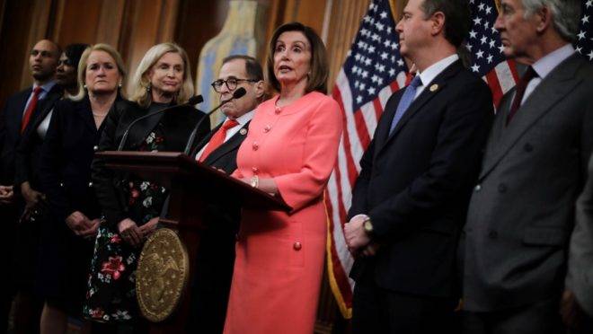 Presidente da Câmara dos Representantes, Nancy Pelosi